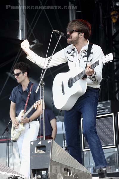 THE VACCINES - 2015-06-27 - PARIS - Hippodrome de Longchamp - Justin Hayward-Young - Freddie Cowan